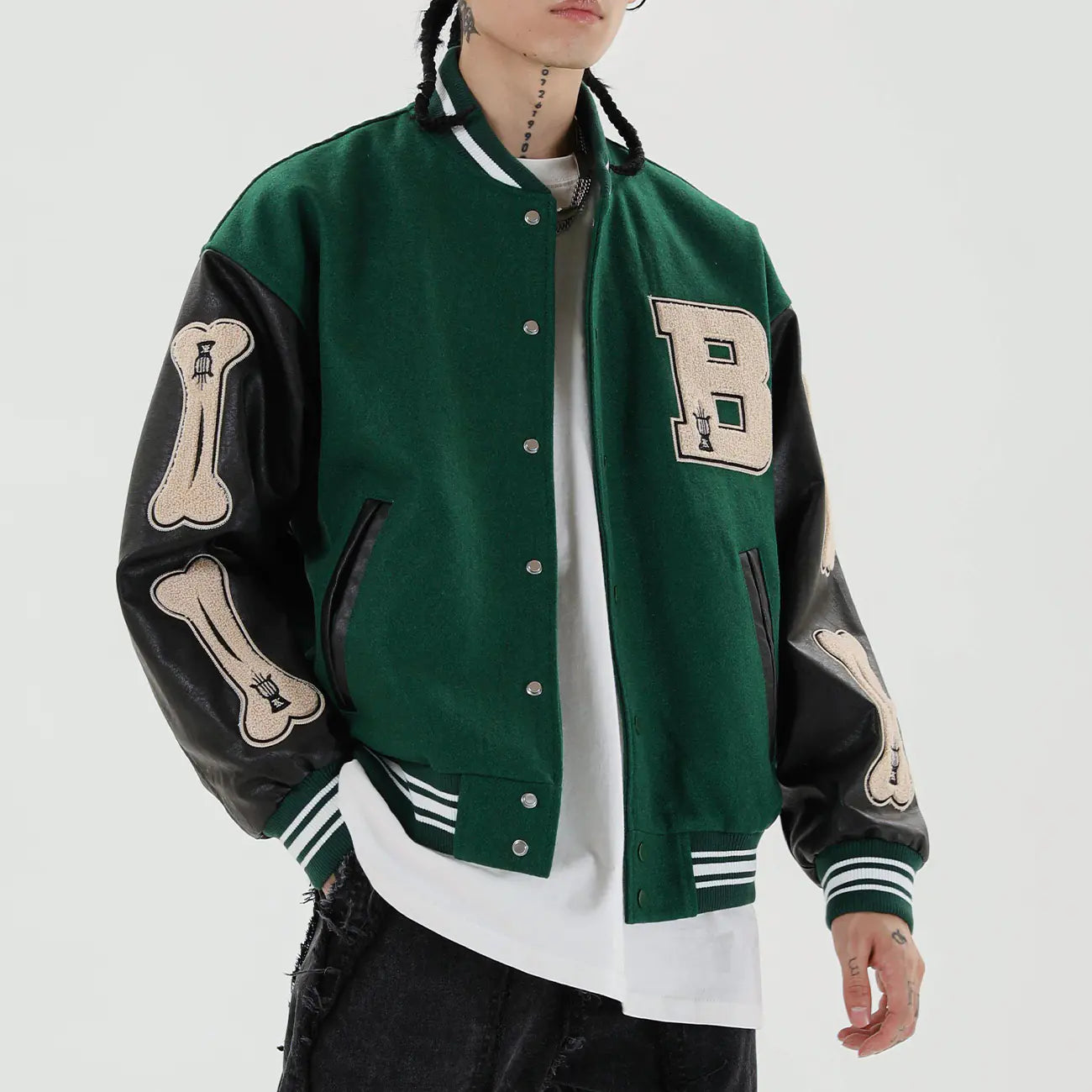 Chaqueta de béisbol retro