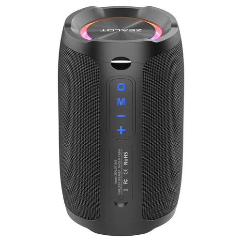 Altavoz Bluetooth portátil Zealot S49 20W con sonido de 360°