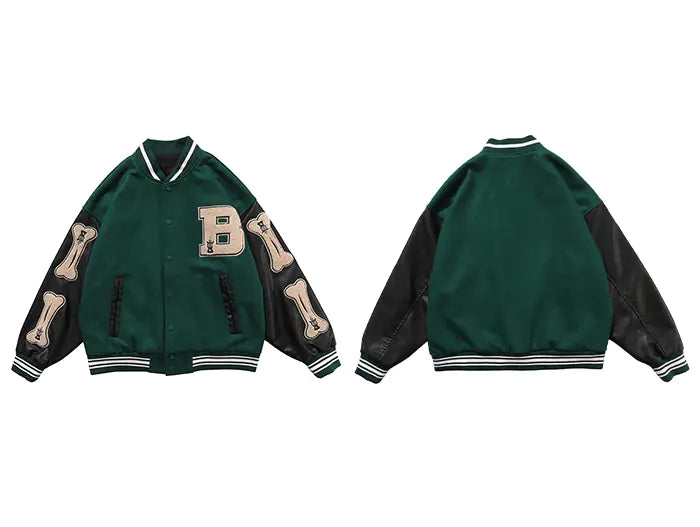 Chaqueta de béisbol retro