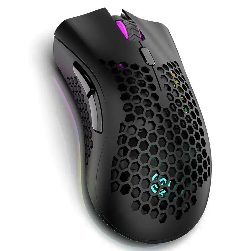 Ratón Gaming Inalámbrico RGB Recargable BM600 para PC