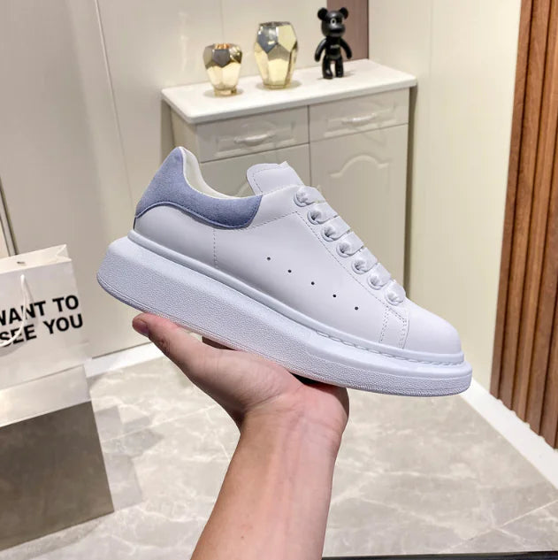 Zapatillas Alexander McQueen - Plataforma de Cuero Mejorada