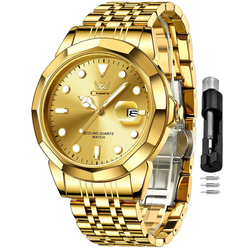Reloj OPK Dorado para Hombre
